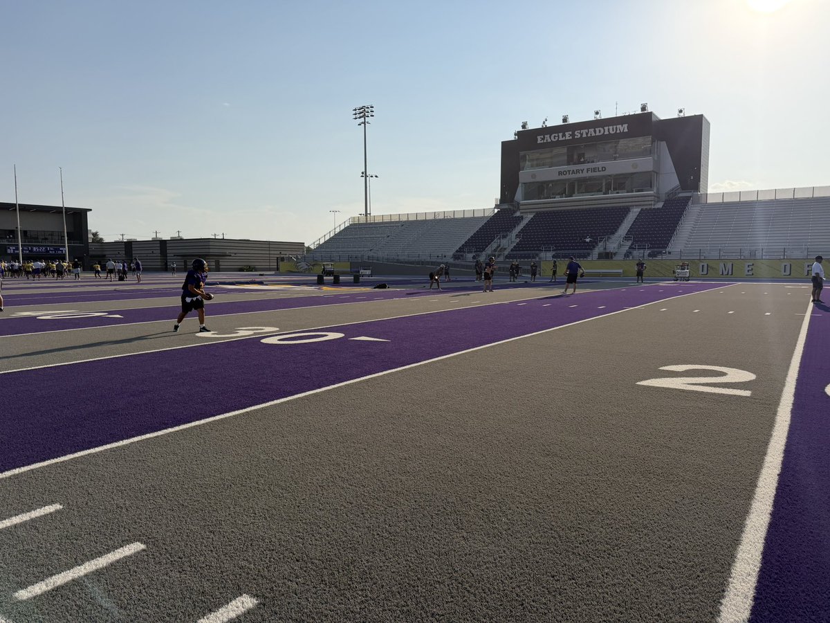 Big2_Sports's tweet photo. The Pecos Eagles are ready for a fresh start, coming off a 3-win season in 2025. 

The Eagles return 12 starters from last year, and look to take it up a notch in 2026. 

Tune in to Big 2 News on August 13 at 6pm for the Pecos season preview. 

@pbtisd | @PBTISDAthletics https://t.co/0S9Kh9xsqJ