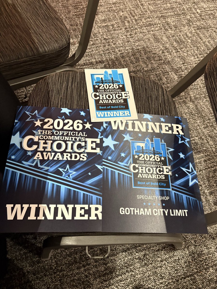 GothamCityLimit's tweet photo. What a NIGHT!! #floridatimesunion ‘s @boldcitybestjax ‘BOLD CITY’S BEST’ AWARD CEREMONY was tonight at the @primefosborn AND WE WON ‘BEST SPECIALTY SHOP’ IN THE 904 BECAUSE OF YOU!! THANK YOU TO EVERYONE WHO VOTED! WE COULDN’T DO IT WITHOUT YOU!🙏🙏 Pretty sure Ben is yelling ‘AD Limitem’ at the camera in the first shot 🤣🤣
Make sure you snag a Florida Times Union Sunday Paper this 8/9 to check out all the winners in DUUUUVVVVAAALLLL and remember, ALWAYS TAKE IT TO THE LIMIT!!
AD LIMITEM!! 🔥🚀🌖