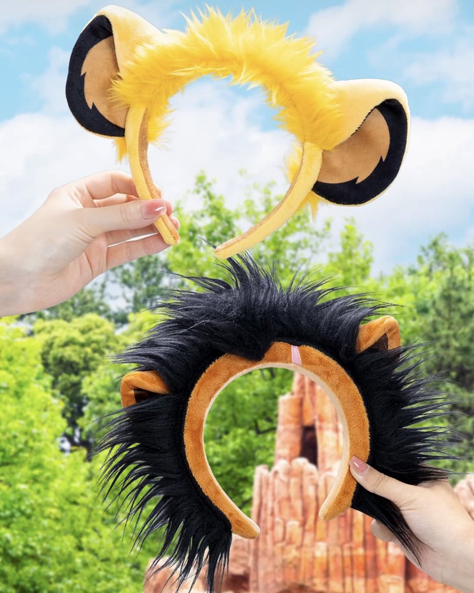 tdr_doria's tweet photo. 8月13日より、『ライオン・キング』のシンバとスカーをモチーフにしたカチューシャが販売されます。

https://t.co/5wgbVELa6y
#TDR_now #TDR__now #TDR_MD https://t.co/btAxFIDxse
