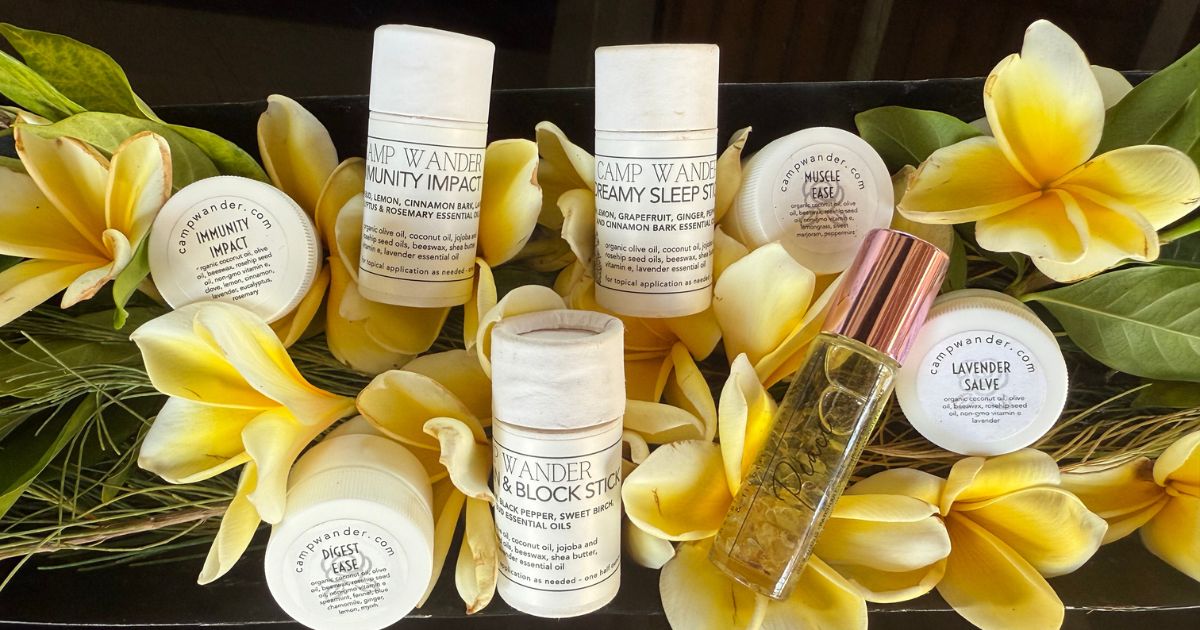 campwander's tweet photo. Your daily wellness, simplified and ready to go anywhere life takes you 🌺✨

From soothing salves and mess-free balm sticks to grounding roller blends, our essential remedies are crafted with organic oils, beeswax, and pure plant botanicals. Whether you're targeting sore muscles, unwinding before bed, or supporting your immunity, we’ve got a natural formula for every moment of your day.

Toss your favorite in your bag and bring targeted relief wherever you wander 🥾

https://t.co/6mNX3fVfTZ

#campwander #plantpowered #naturalsalves #essentialoils #portablewellness #cleanliving #holistichealth #organicbeauty