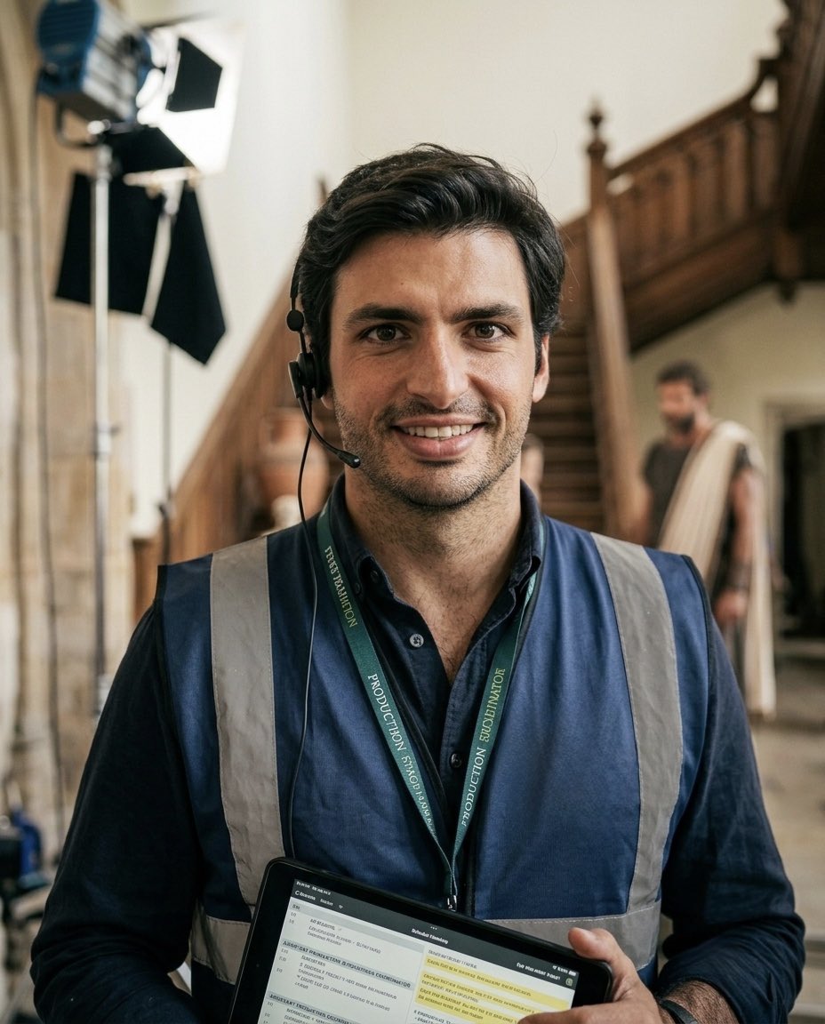 heyxdann's tweet photo. #TheOdysseyRP | Grabaciones.

¡Día de rodaje! 🎬 Comenzó la travesía. Las cámaras ya están rodando y el viaje hacia The Odyssey está oficialmente en marcha. Hoy cambié el coche por los auriculares y la tablet para coordinar en el set. ¡Asegurándome de que todo salga perfecto! https://t.co/KwJB7LWEKj