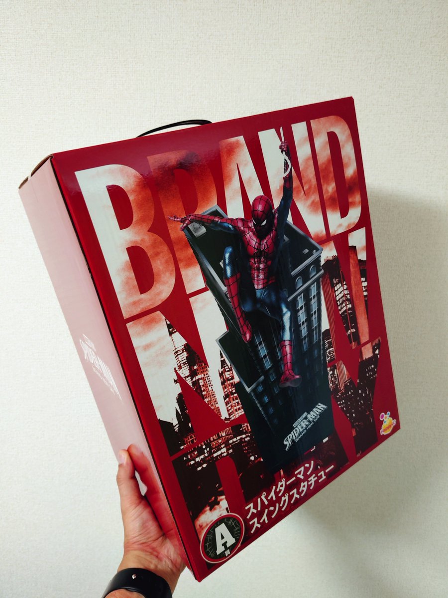 新品未開封】A賞 スパイダーマン スイングスタチュー 公式【公式
