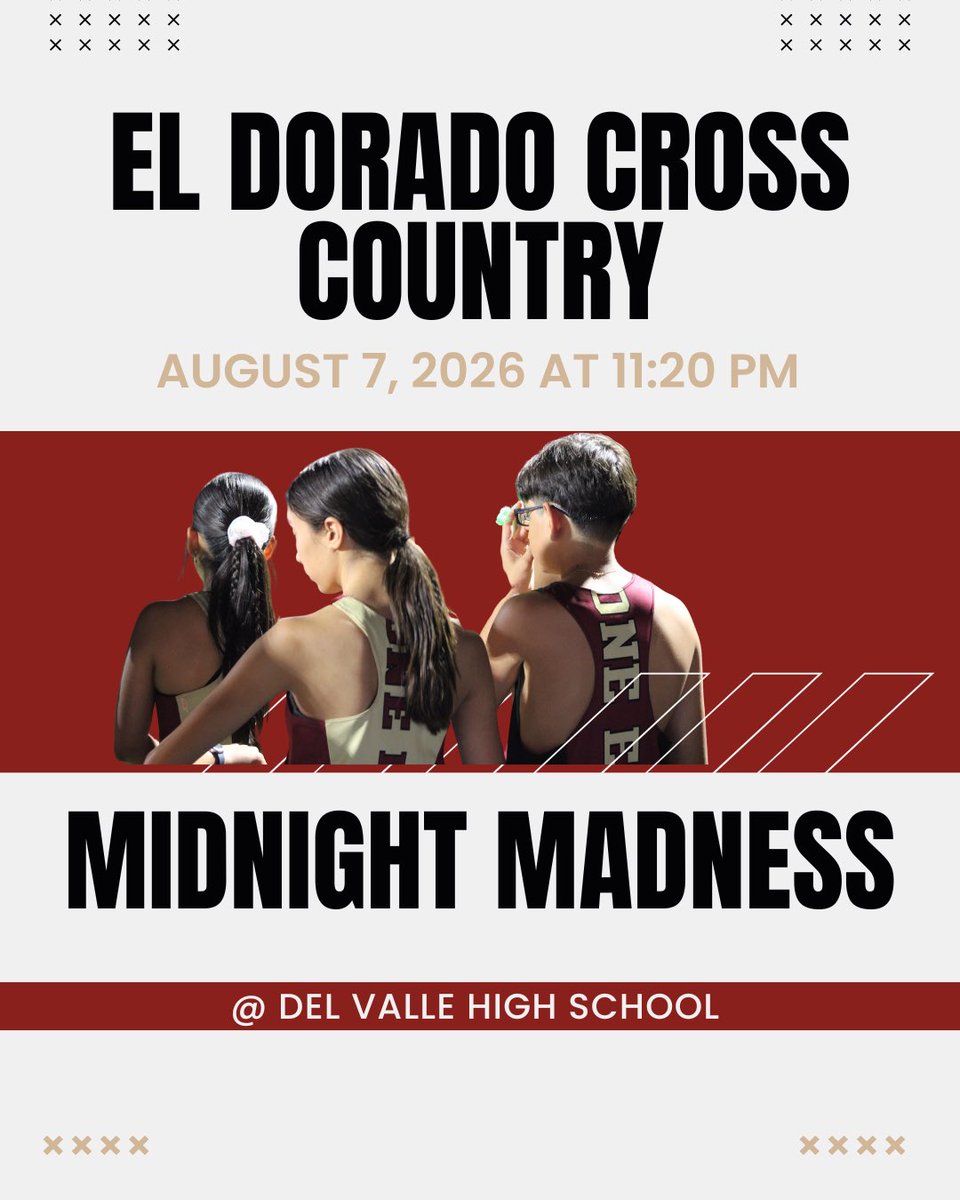 EDHS_XC's tweet photo. The wait is over! Our Aztec Cross Country team is hitting the course for the first meet of the season. Come support the team, bring the noise, and show your Aztec pride. Show up and show out, Aztecs! @EDAztecs_HS @Coach1Martinez @klopez_EDHS @Coach_RHancock https://t.co/bfRYgon9M4