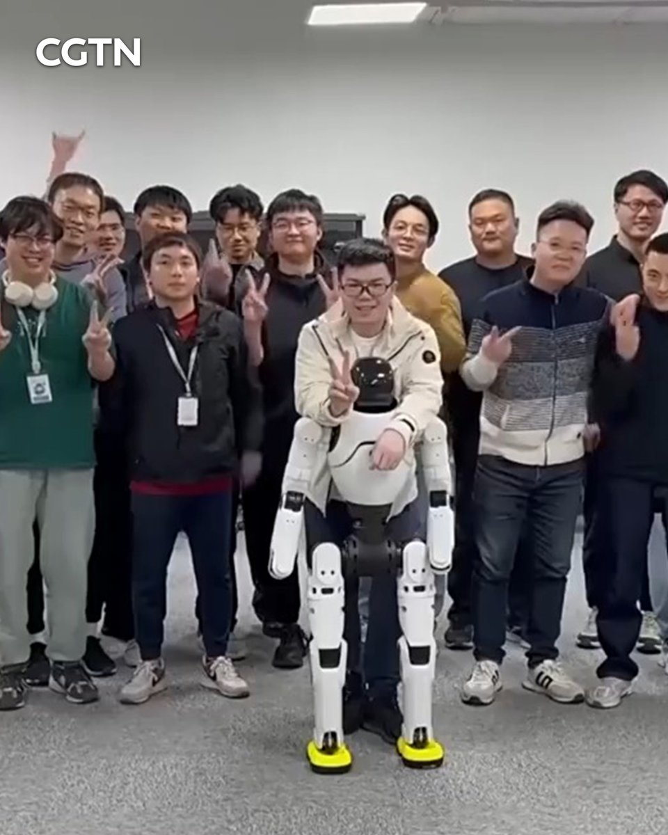 CGTNOfficial's tweet photo. He once built robots and robotic arms just to explore what was possible. Today, Peng Zhihui, better known online as "Zhihui Jun," is helping develop humanoid robots designed to work alongside humans. #TheFaces
Peng first gained popularity on social media platforms through his hands-on DIY projects, where he built robots and robotic arms and turned ideas from the lab into real-world creations. After working at Huawei, he co-founded AgiBot, focusing on humanoid robots and embodied intelligence systems designed for industrial and logistics scenarios.
Beyond developing robots, Peng believes in accelerating innovation through collaboration. His team has shared training data with the broader developer community, hoping to help advance the development of embodied AI. In March 2026, AgiBot announced the rollout of its 10,000th embodied robot, marking a new step in the development of humanoid robotics.
"True confidence comes from the speed of innovation. As long as we keep moving fast enough, we don't have to rely on past achievements," Peng Zhihui said.