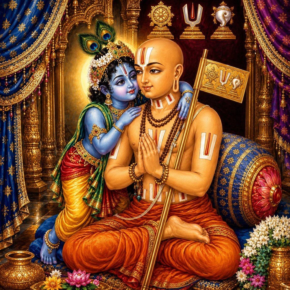 Bhgawad_Gita's tweet photo. Seek your eternal friend in Me, for My love never changes. https://t.co/MGdqCHsCUW
