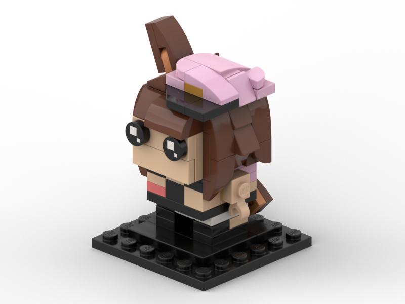 Bricksy32's tweet photo. Made a LEGO Small Lady Qathrin @Lady_Qathrin #Qatalogue #moc #lego #vtuber. https://t.co/h4zh8hV3J2