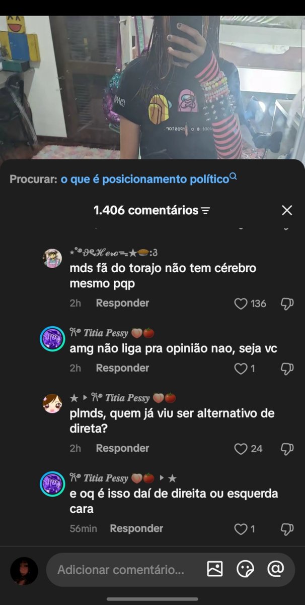 thagkkj's tweet photo. "O que é isso de direita ou esquerda" https://t.co/Dmvp6V0L35