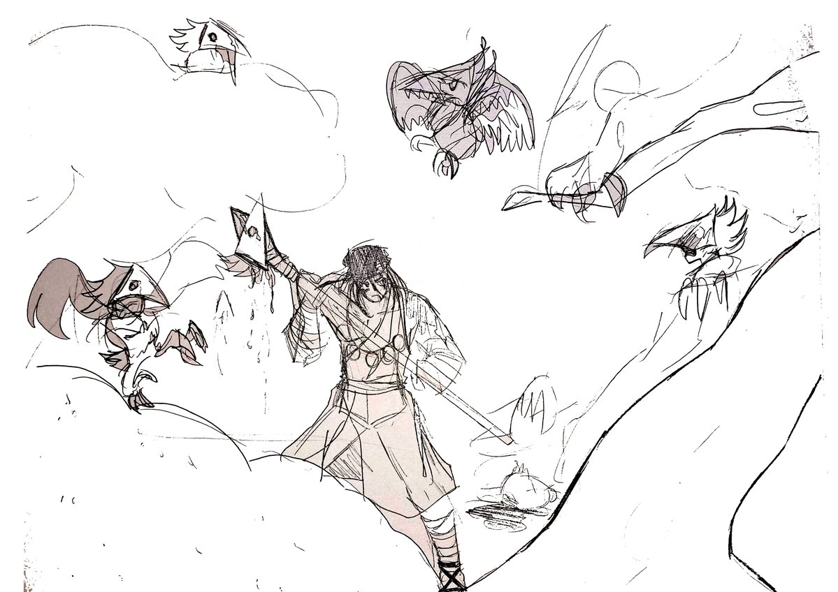 HiroiLover's tweet photo. propuestas para una clase
#ConcepArt #Dibujo #drawing #Fantasy #fantasía https://t.co/6HsxLr1n5D