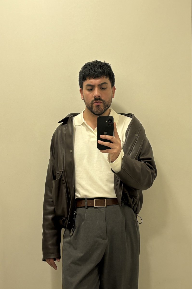 javier_s2804's tweet photo. OOTD 🤎 https://t.co/A9nIXTcSZd