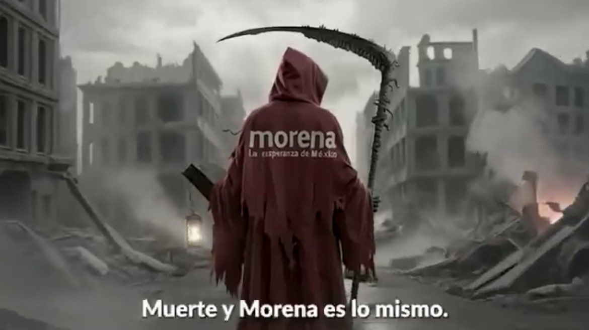 enriquemunozFM's tweet photo. Al final @ddanielaa colocó el mensaje y Morena hizo prácticamente todo lo necesario para convertirlo en noticia.

Comunicado, indignación, publicaciones, denuncia ante el INE y @AndreaChavezTre regalándole todavía más alcance.

Querían apagar el espectacular y terminaron poniéndole reflectores.

Hay publicidad que se paga… y hay adversarios que, por desesperación, te la hacen gratis.