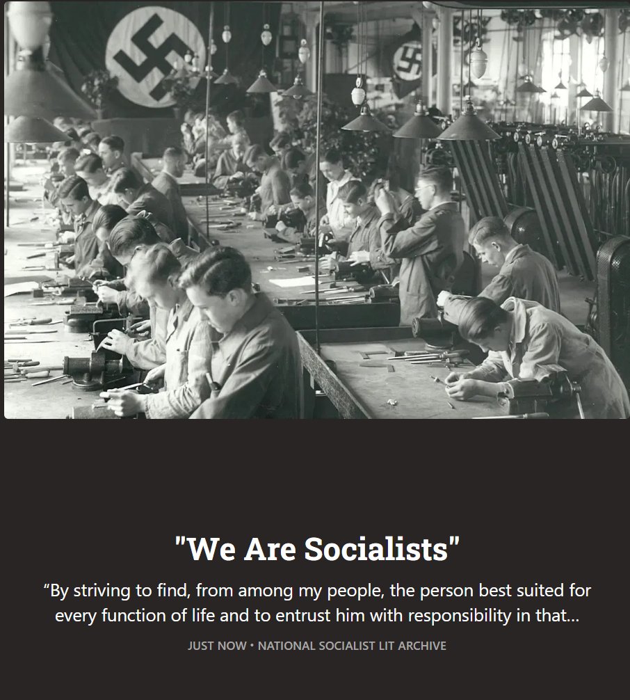 NSLitArchive's tweet photo. "We Are Socialists"

https://t.co/dzzmq7Tbb1 https://t.co/XrlKCTa9Sy