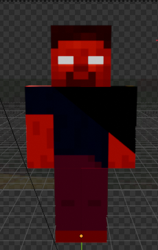 HeroFromTheFog's tweet photo. || Part of me really likes doing this kind of rendering for Herobrine but at the same time it can get annoying https://t.co/VvHU5thx3r