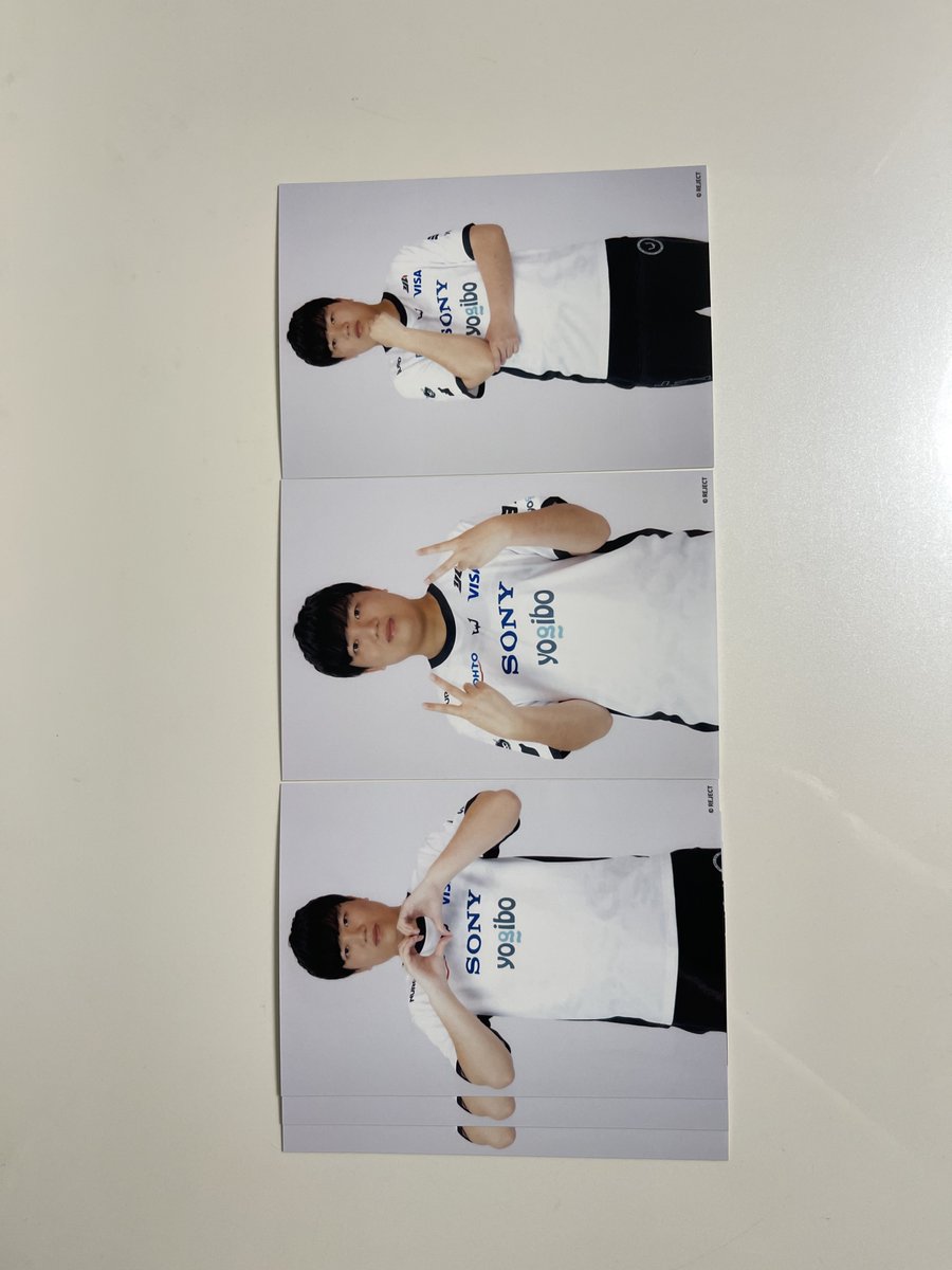 2byev's tweet photo. REJECT COA記念ブロマイド 交換

譲) 😎🍃🌱🐴
求) 🏋️‍♂️

郵送でのお取引希望。お気軽にお声掛けください🙇‍♀️ https://t.co/MaAR5443rc