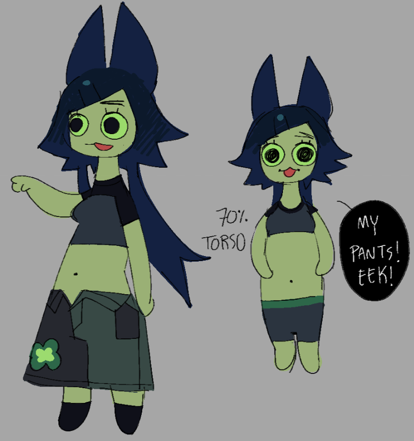 skullmercy's tweet photo. someone said she didnt fit so i redesigned her to be more silly https://t.co/BKu8kyteiZ