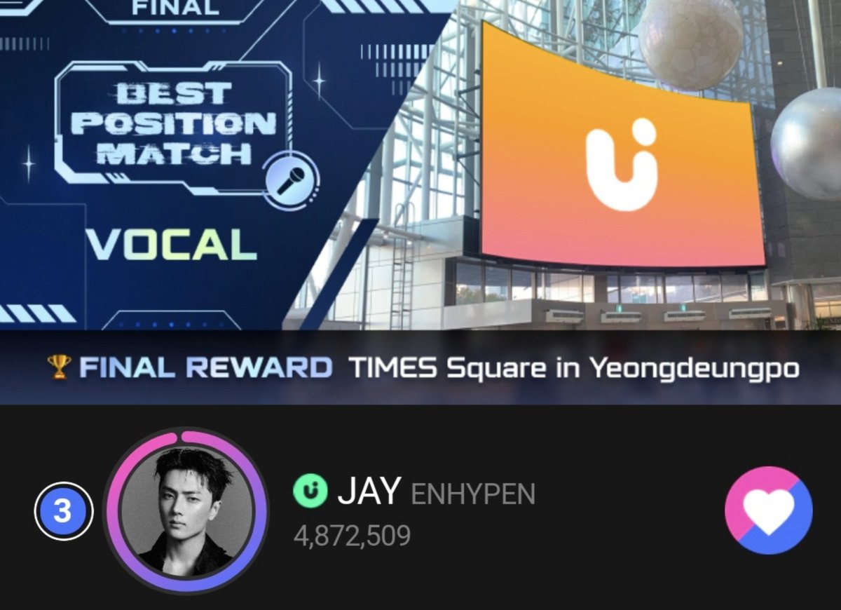 teammeowzPH's tweet photo. 📢 JAY VOTING POLL: UPICK

Here's your reminder to keep collecting Blue Jams on all your accounts through daily attendance and watching ads. 

Don't forget to participate in the ongoing RT deals to gather even more votes!

🏅 Current rank: 3rd 
🎯 Goal: 1st Place
📆 Ends: Aug. 14, 3:00 PM KST

#엔하이픈_제이 #제이 #ジェイ #ENHYPEN_JAY #JAY #엔하이픈 #ENHYPEN