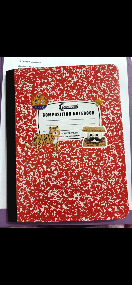 user187_3825968's tweet photo. notebook from chemistry....my teacher gave us stickers im gonna ask him where he bought them tmmtrw(◕‿◕) https://t.co/HKCjSv9imK