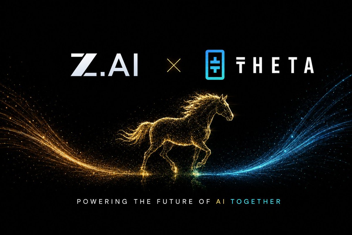 ThetaUniv's tweet photo. Wow, HUGE one. @ZaiforStartups just reposted @mitchliu's announcement of our partnership (@Zai_org,  $2513.HK), and it's OFFICIAL: frontier OPEN-WEIGHT AI comes to @Theta_Network #THETA's EdgeCloud. 

GLM-5.2 is LIVE NOW on https://t.co/hQvkOYlFoe!!
Open models, decentralized GPUs, one platform. 

This is what the future of AI infra looks like. Let's GOOOOOOOO $THETA $TFUEL $TDROP #AI #Theta #EdgeCloud #ZAI #GLM $2513.HK #Hongkong   🔥🤠😎🤠🔥🤠😎