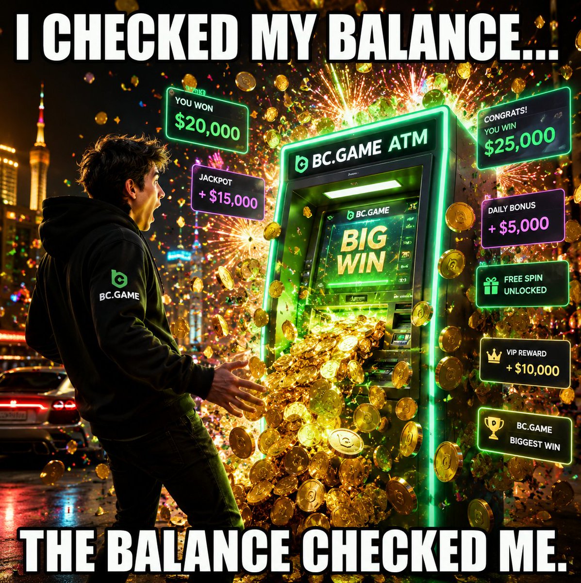 bcgame's tweet photo. Today's top creations

@LeonardoDegz @RiyadBabu845851 @rityad2607 @LeoSam_18  

Each unlocked up to $20  bonus  

Enter now:  
- Share big win / lifestyle shot / comeback story / Coco creation  
- Tag @bcgame  

No uid needed — claim via DM  

Next could be you. https://t.co/FB9bFnGnKj