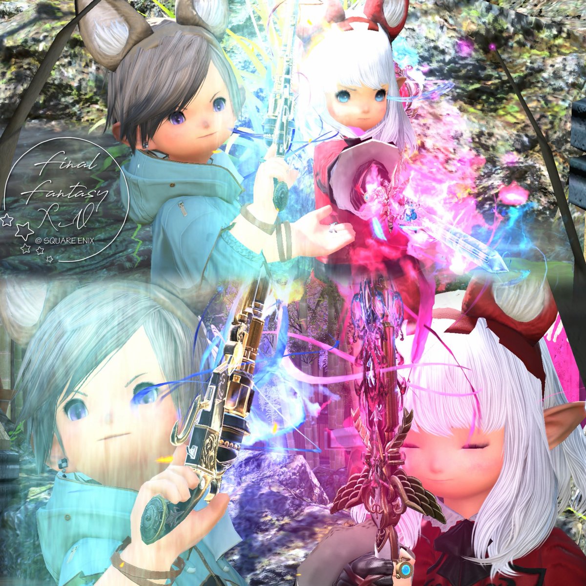 yojimbo_Takky's tweet photo. やっとファントムウェポンが光った、苦行がやっと終わった(´･ω･`)

銃＆細剣(*´꒳`*)✨
#FF14 #おはララ #ララフェル https://t.co/dgEhRm8VVx