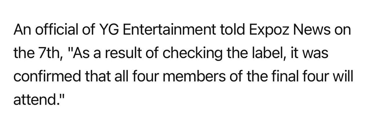 lalisamgger's tweet photo. There’s a new article confirming she will attend. Why you guys are targeting Lisa to get hate?? https://t.co/IVsktudpmc