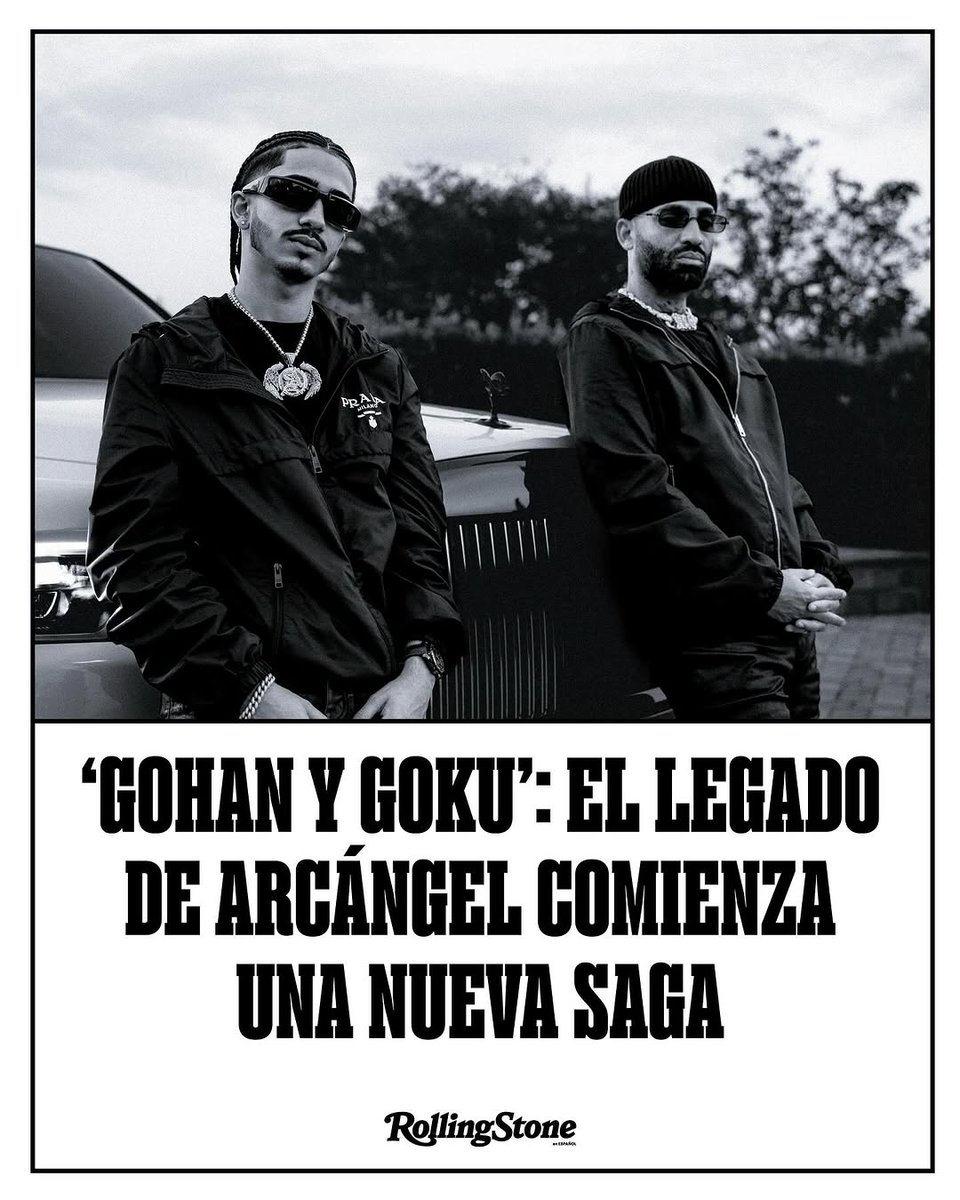 austincito__'s tweet photo. 💥 Arcángel y su hijo Austin Santos dan un paso histórico en la escena urbana con ‘Gohan y Goku’, una colaboración que trasciende lo musical y se convierte en legado. En conversación con ROLLING STONE en Español, comparten el origen del proyecto, el p... https://t.co/HK5l0aLSsi