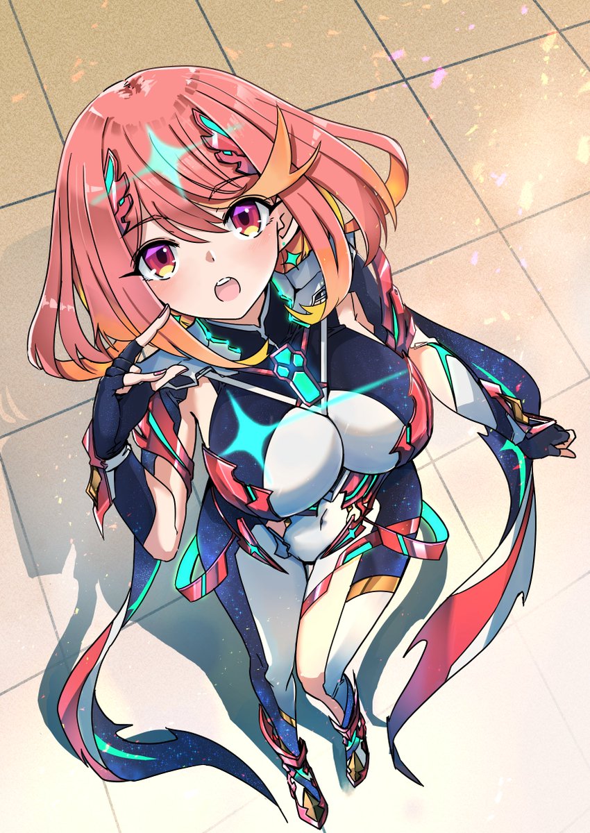 sofusan1526's tweet photo. 新衣装のホムラちゃんを描いてみました。　今回の衣装はまたすごい似合っている感じで良きですね(*´▽｀*)

#xenoblade2fanart #ゼノブレイド２ https://t.co/xox9xaHw27