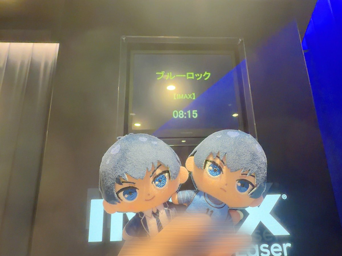 g_msrsk's tweet photo. 観てきたよ！！！！
ちゃんと映画軸のぬい持ってった https://t.co/akaEWiAN2s
