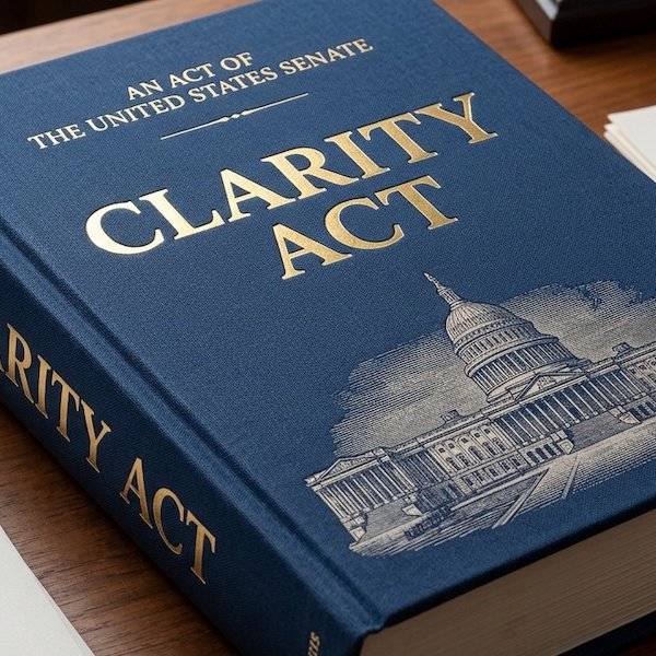 EyeWhales's tweet photo. JUST IN: 🇺🇸 Coinbase CEO Brian Armstrong says the CLARITY Act is ready for a vote after a year of negotiations, adding that millions of Americans who own crypto are watching. https://t.co/KMCLqHV4zk