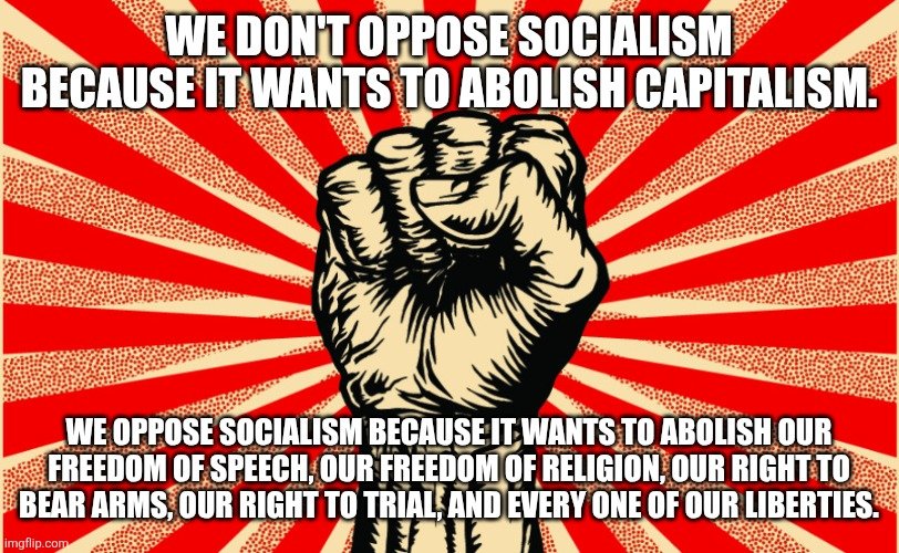 AlexTucker23118's tweet photo. #Socialists #Socialism #Totalitarianism #Authoritarianism #DemocratsHateAmerica #DSA #DemocraticSocialistsofAmerica #Memes #Socialistas #Communism #Communist #UnitedStates #dictators #truth #politics #politicstoday #political @realDonaldTrump https://t.co/mHsjGFDizL