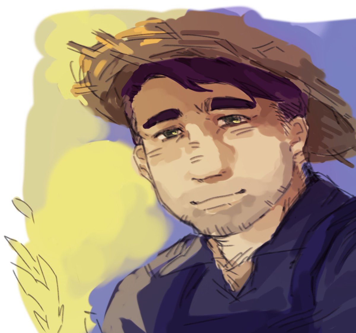 Hilary1g's tweet photo. 牧场主谢恩！
#stardewvalleyau 
 #stardewvalleyfanart
#stardwvalleyshane https://t.co/rSULMEkWDk
