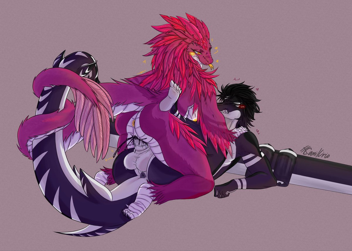 karma245e's tweet photo. Commision of two of my friends sonas https://t.co/6pGJ4Jb4c4