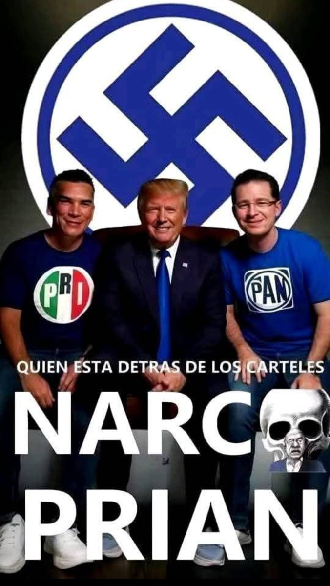 Xavsal's tweet photo. @DavidVargasA18 Los ratas del #PRINARCO! #PRIFASCISTA #PRICORRUPTO!!
#PRINAZIS! #PRISINMEMORIA? O SE HACEN PENDEJOS!!? #PRIDICTADURAPERFECTA!
#PRIASESINOS!! #PRIANTRAIDORESALAPATRIA!! https://t.co/peO8PPufST