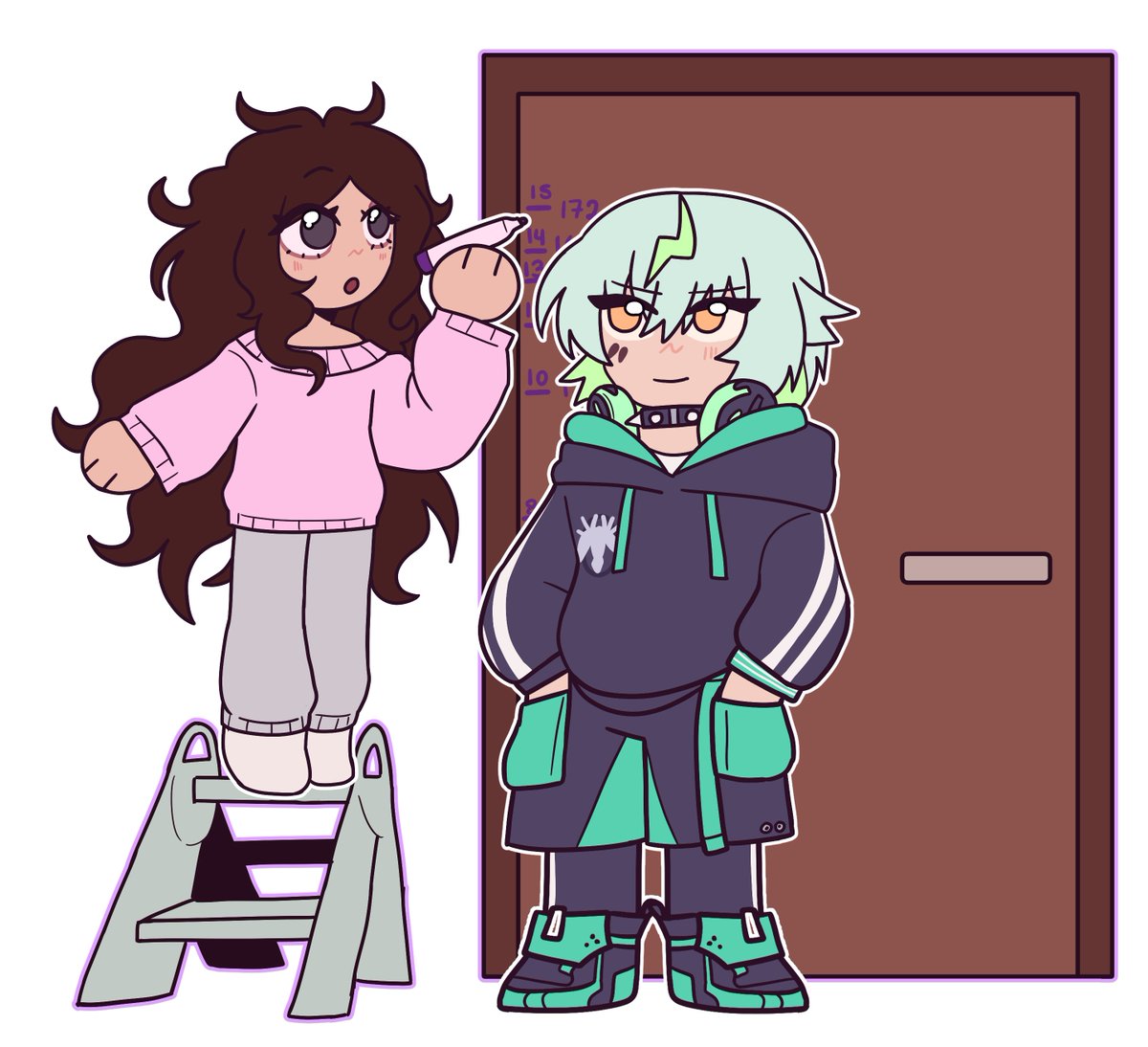 MESSYRXIN's tweet photo. Ko-fi c♡mm for @silkhymn  !
I had a lot of fun doing the coloring of this <3 https://t.co/r6SZ7pXvSX