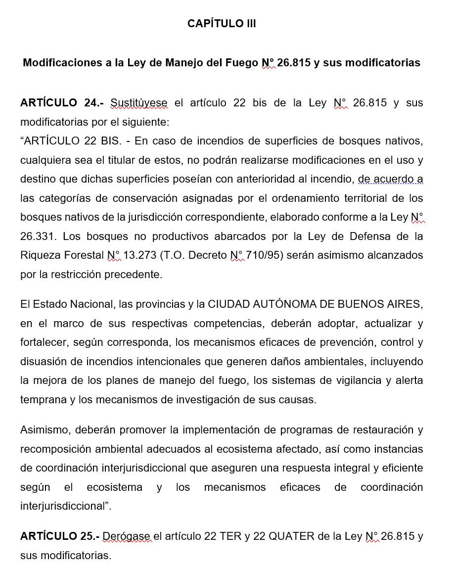 MatiMow's tweet photo. El Gobierno tiene los votos para aprobar la Ley de Inviolabilidad en general. 

A lo que habrá que prestar atención cuando se vote en particular es al nuevo capítulo 3 (era el 4 pero se renumeró), que es el que modifica la Ley de Manejo del Fuego. Los votos podrían estar más parejos en este capítulo que consta de estos dos artículos.