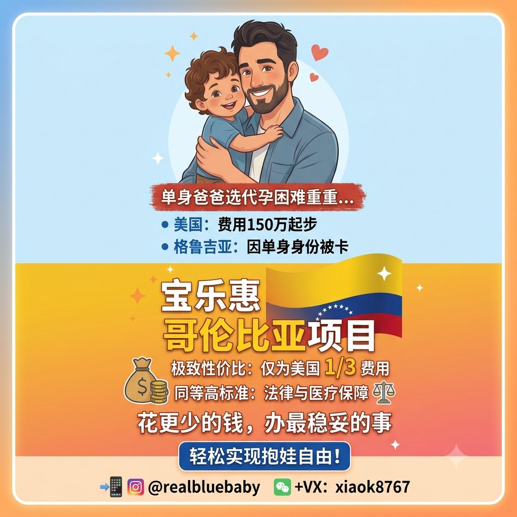 surrogacyincol's tweet photo. 哥伦比亚代孕合同受民商法典严格约束。若爱心妈妈孕期发生私自流产等违约行为，合同设有多重惩罚机制：须全额退还已收补偿与医疗费，支付高额违约金，并承担民事赔偿责任，全方位保障准父母合法权益。咨询微信：xiaok8767
#哥伦比亚代孕 https://t.co/ln3WLGboVZ