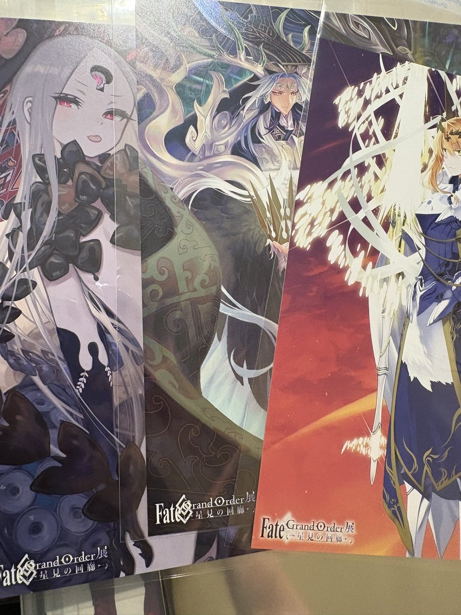 Yuk1_Vfgo's tweet photo. 【交換】fgo 星見の回廊　特典

譲:アルトリアランサー・アビゲイル・始皇帝・キリシュタリア・ベリル・デイビット

求:オベロン

郵送か、本日会場現地手渡しにて。 https://t.co/FfLYWjqkaN