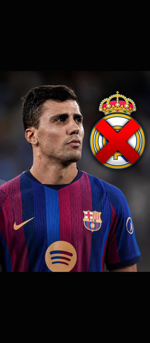 bougayuo's tweet photo. 🚨🔵🔴 عاجل: يؤكد وكيل رودري أنه اختار برشلونة على ريال مدريد.

"باحترام لمدريد، حيث كانوا رياضيين، أخبرهم رودري أن قراره هو الانضمام إلى برشلونة"، اقتباسات من وكيله باركيرو نقلها @ellarguero.

الشروط الشخصية، متفق عليها بنسبة 100%. 🫱🏻‍🫲🏼 https://t.co/zd3GVXRPIK