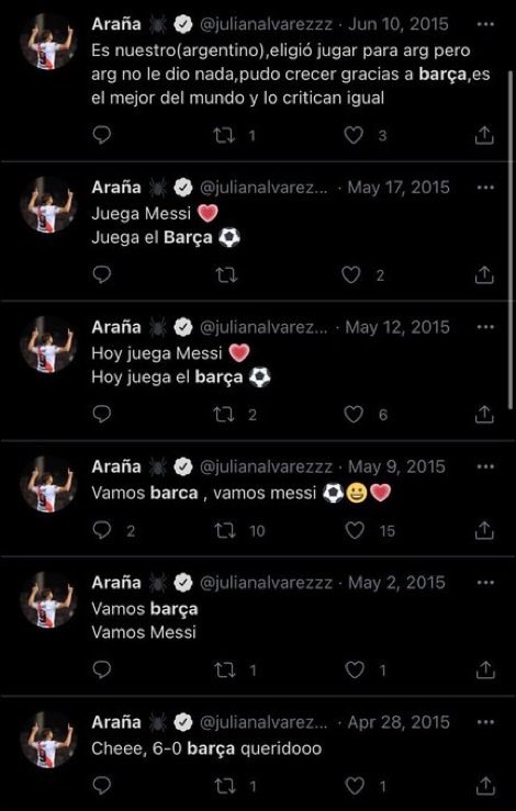 PedriFCB's tweet photo. .@Atleti dejen que Julian cumpla su sueño hijos de puta. https://t.co/tP5E4eIhKa