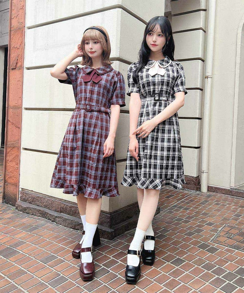 Fint_Outlet's tweet photo. ＼ おでかけワンピース♡ ／

【50%OFF】タイ付きダブルカラーチェックワンピース

配色使いとレトロなチェック柄が目を惹くワンピース。
薄手の軽い生地感なので着心地も◎

▽商品はこちら
https://t.co/f8OxQBPAsR https://t.co/PDLJTsrs1t