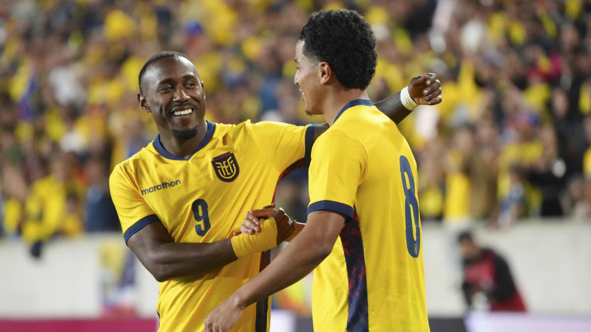 nicorivera05's tweet photo. TOCARÁ MADRUGAR POR LA TRI 🇪🇨🫩

El partido amistoso entre Japón🇯🇵 y Ecuador🇪🇨 se jugará el jueves 1 de octubre a las 05:10am en el 🏟️ Internacional de Yokohama. https://t.co/YjkhbjgauG