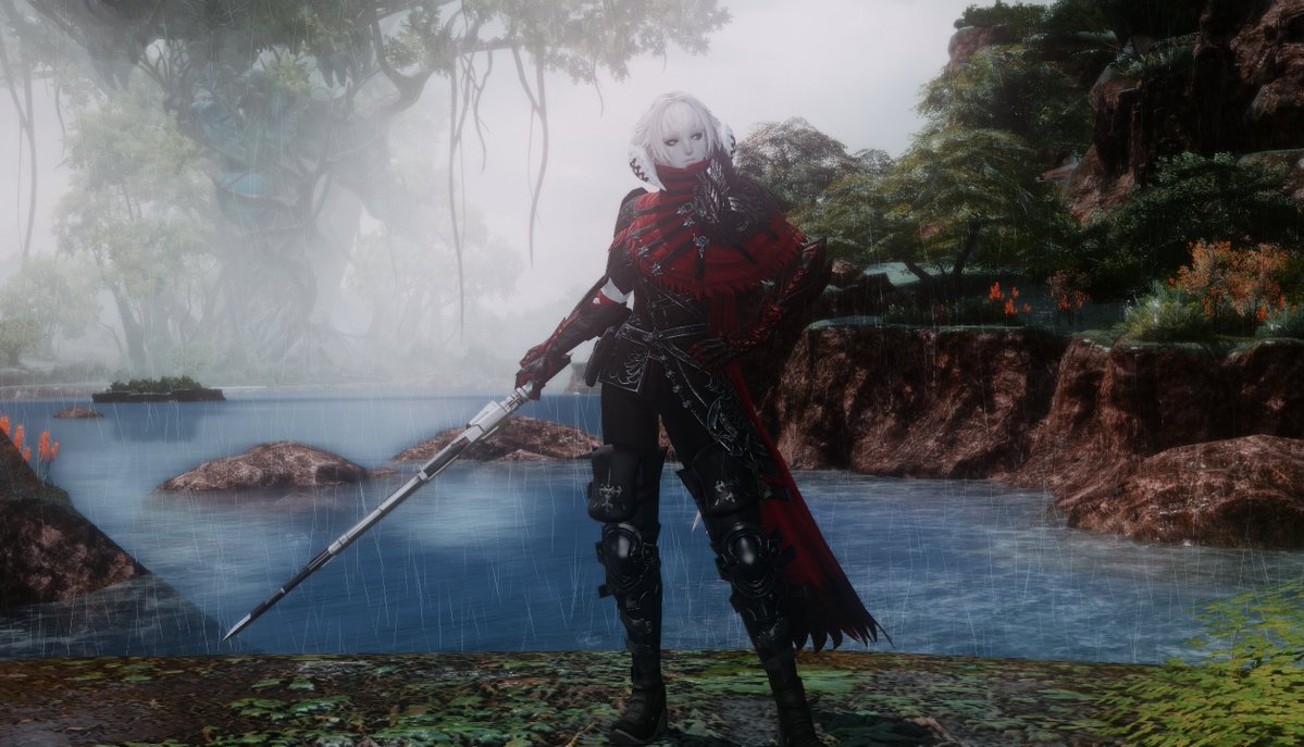 terrapluviam's tweet photo. eden raids fatebreaker inspired glam for my gunbreaker!! i love this boss's design and voice lines so much https://t.co/3zTbxh0q5u