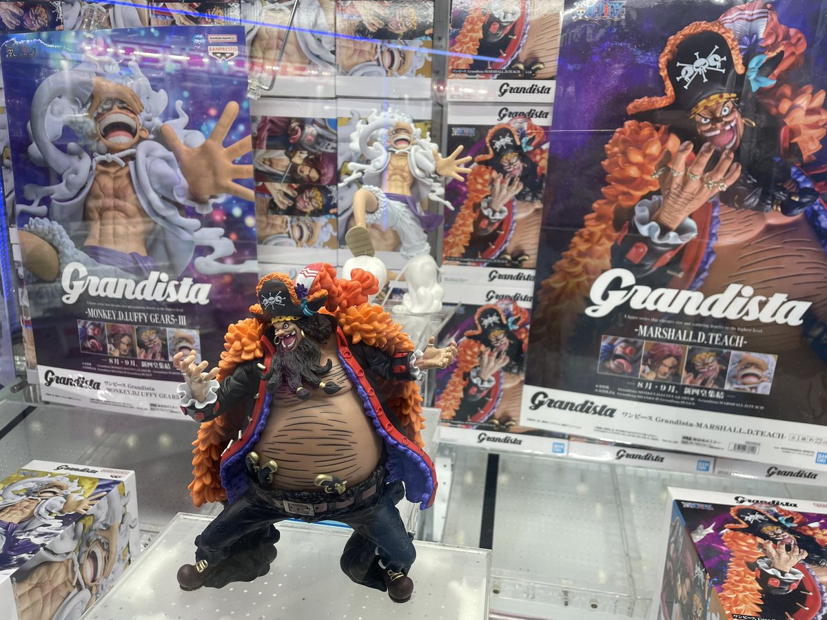 景品情報】2Fにて稼働中！ 🔹ワンピース Grandista-MONKEY.D.LUFFY