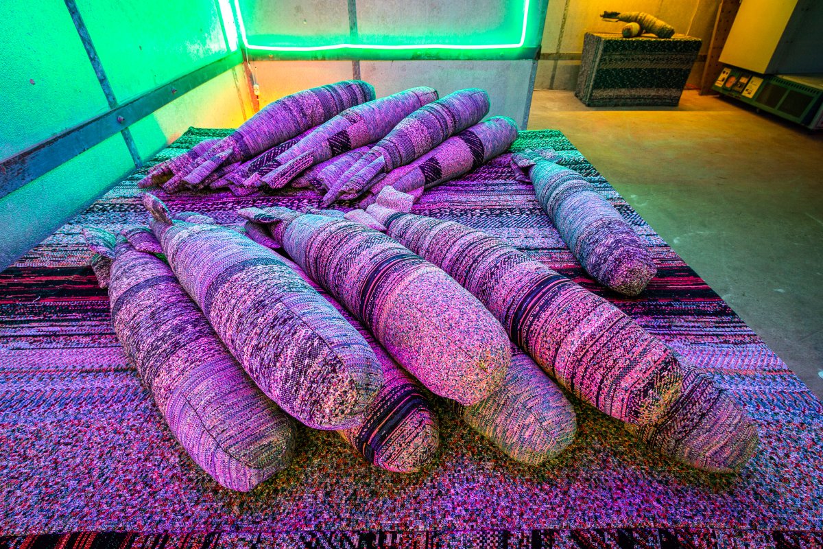pixelform's tweet photo. Open Vault: The Market

1. Installation View - Created during NO VACANCY 2023
2. Installation View - Created during NO VACANCY 2023

https://t.co/lzQEYhjyMC

#russoukrainianwar #ukraine #cyberwarfare #retaildesign #installationdesign #phillipstearns https://t.co/xmvCOlbdxi