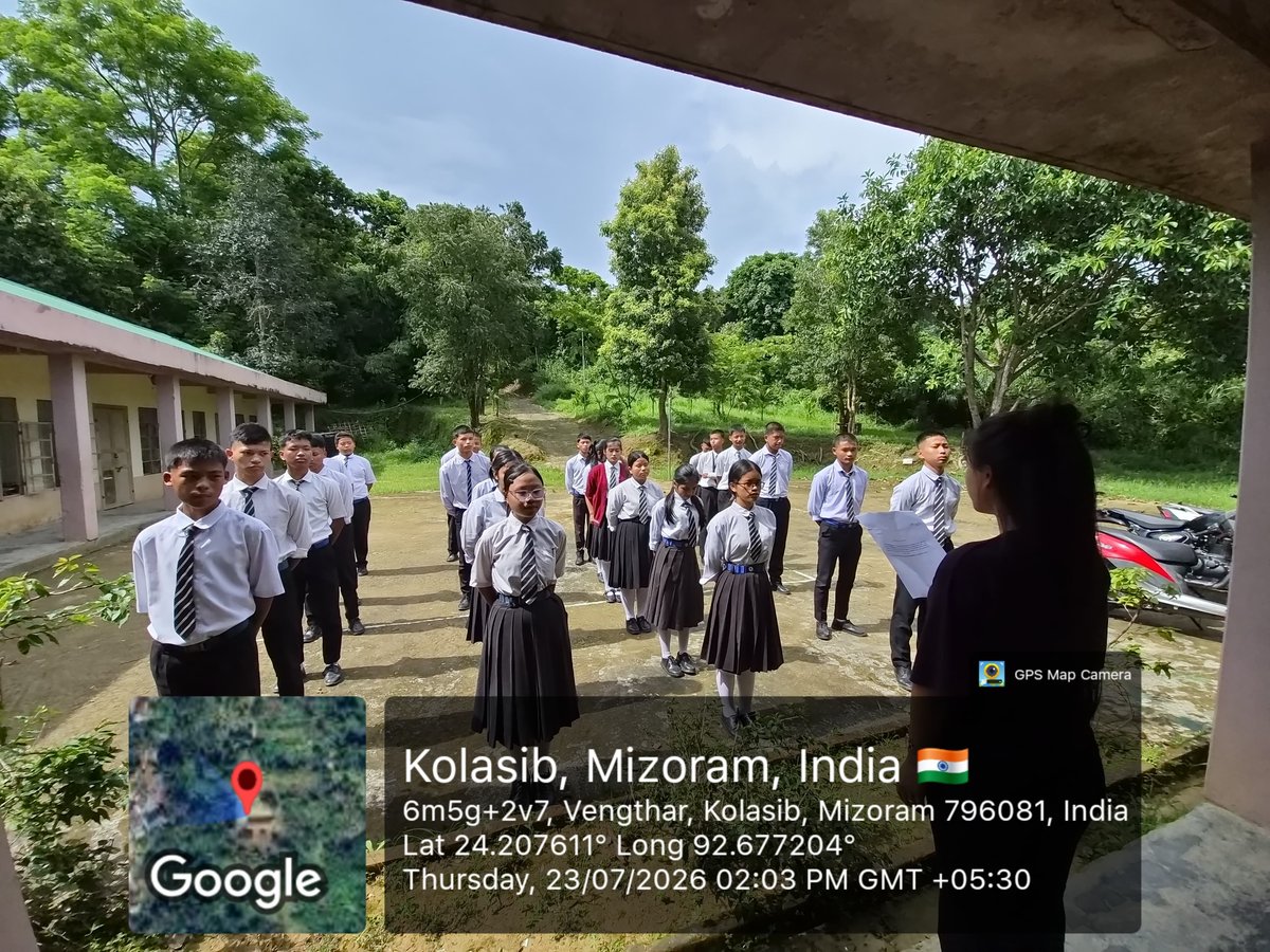 DtoKolasib's tweet photo. Pledge taken by Vengthar Higher Secondary School (RMSA). @ntepMizoram @TbDivision @DtoMamit https://t.co/TYzjqbUeIN