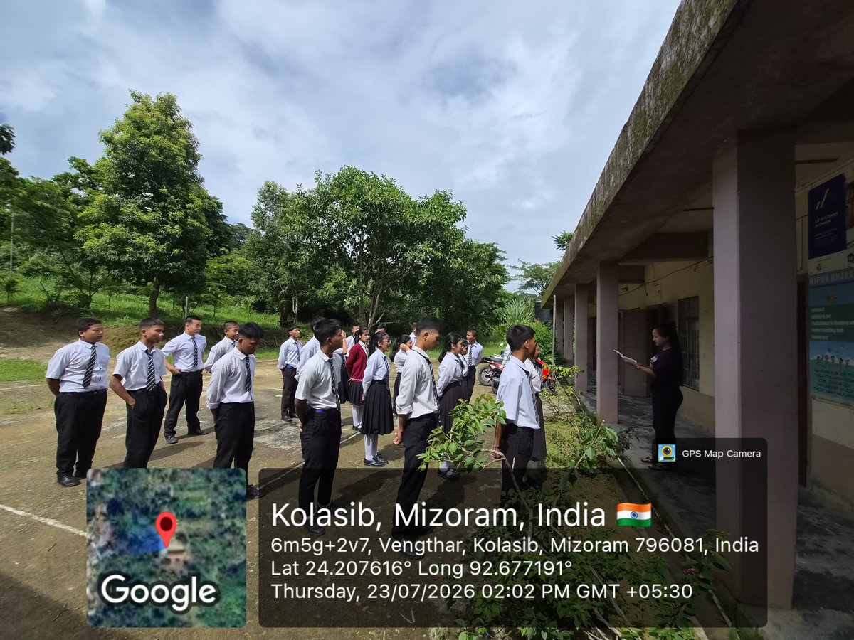 DtoKolasib's tweet photo. Pledge taken by Vengthar Higher Secondary School (RMSA). @ntepMizoram @TbDivision @DtoMamit https://t.co/TYzjqbUeIN