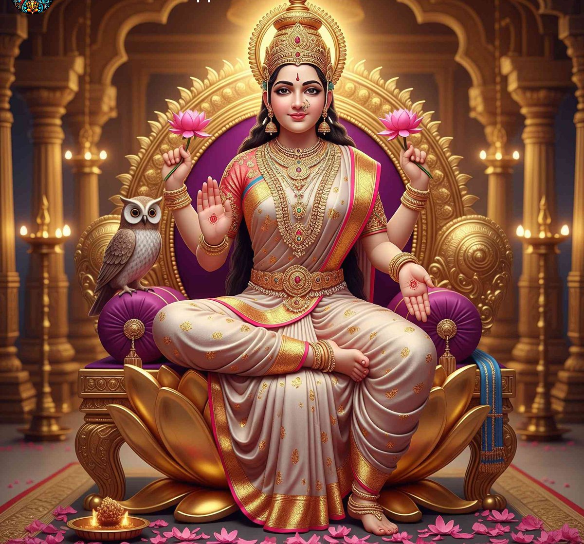 isha_singh71485's tweet photo. माँ लक्ष्मी की कृपा वहाँ अवश्य बरसती है, जहाँ सत्य, परिश्रम और सदाचार का वास होता है। धन तभी शुभ बनता है, जब उसके साथ विनम्रता और धर्म भी जुड़े हों। हे महालक्ष्मी! हमारे जीवन को सुख, समृद्धि, शांति और सद्बुद्धि से भर दीजिए। आपके श्रीचरणों में कोटि-कोटि प्रणाम। 🌺🙏
सुप्रभात........
