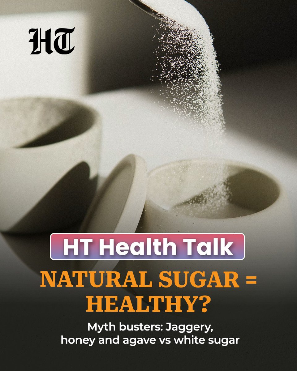 htTweets's tweet photo. Is 'natural sugar' actually better for your blood sugar — or is it just sugar in disguise? And what really happens when you heat up artificial sweeteners in your morning coffee or favourite bake? ☕🍰
Drop your biggest sugar questions below for HT Health Talk, and we'll get a top medical expert to answer them in our next feature!
More stories: https://t.co/GM8axoYj1I
#HTHealthTalk #Sugar #BloodSugar #ArtificialSweeteners #Nutrition #HealthyEating #HealthTips #AskTheExpert