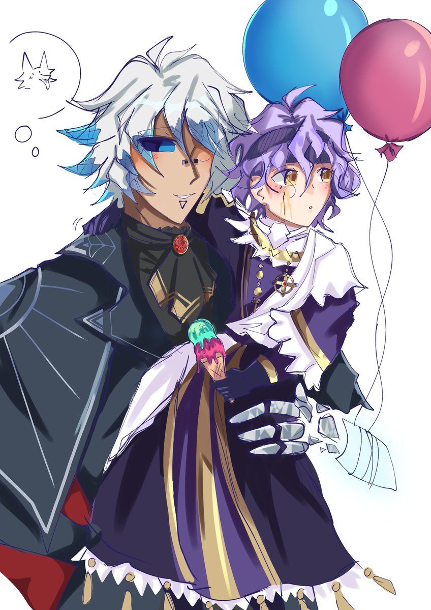 dilian_ray's tweet photo. Lately i've been played Identity V and i ship Fool's gold and Emil xd i'm kinda burn out Genshin but do not worry, i still love XiaoVen a lot 😛❤️❤️ will come back the game someday  🫳❤️ https://t.co/Uxm7HgDGvm