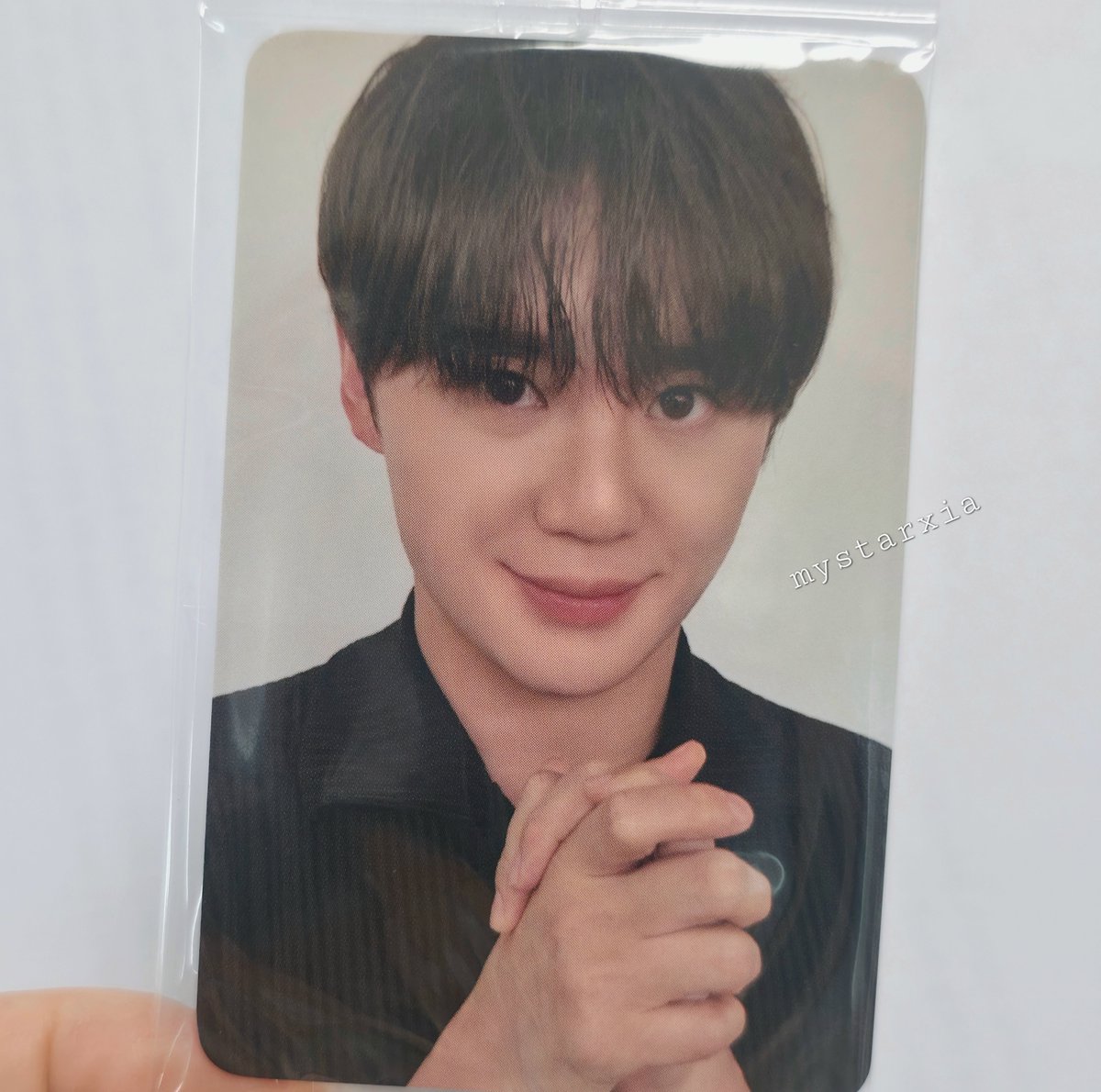 mystarxia's tweet photo. 케이타운포유 (케타포) 영통 팬싸인회 📱
당일 착장 특전 포토카드 #김준수 #XIA https://t.co/lkP4R54Rig