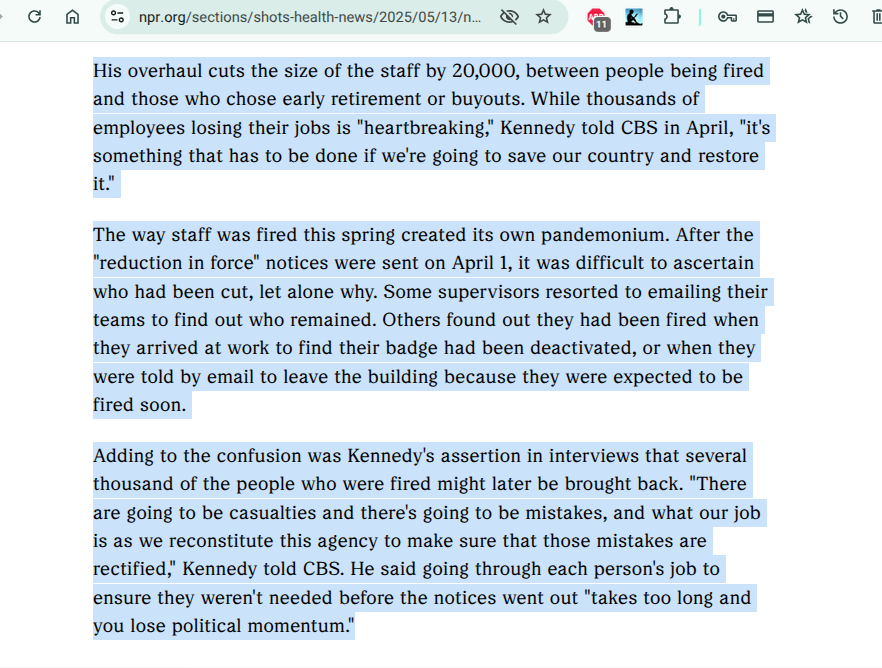 FennecJukkula's tweet photo. @Breakthecycle2 @hwinkler4real B!tch, PLS.🙄GROK is@TheBOTTOM on AI Accuracy+ Thorough Coverage of Info.
It's th AI MOST prone2SpreadingMISINFO+theQUICKEST2 HALLUCINATE.
Here's A PIECE (from LAST JUNE!) CONFIRMING th 1st wave of RFKjr's 🔥🔥🔥-ings~ 20,000PubHlth+SafetyWrkers DZTrackers+Inspectrs THRU-OUT HHS: https://t.co/MumHSzqqij
